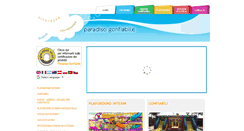 Desktop Screenshot of paradisogonfiabile.it